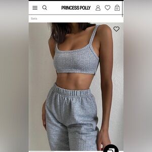 Arabella SET Princess Polly size 4 sweatset top and bottom